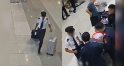 Indonēzijā aizturētais Malaizijas pilots. Indonēzijā aizturētais Malaizijas pilots.